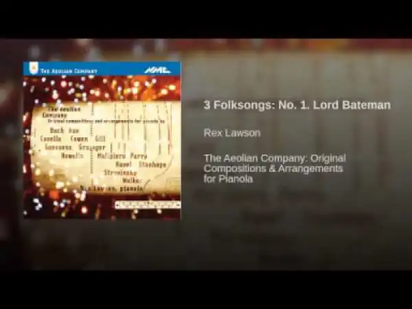 Rex Lawson - Lord Bateman